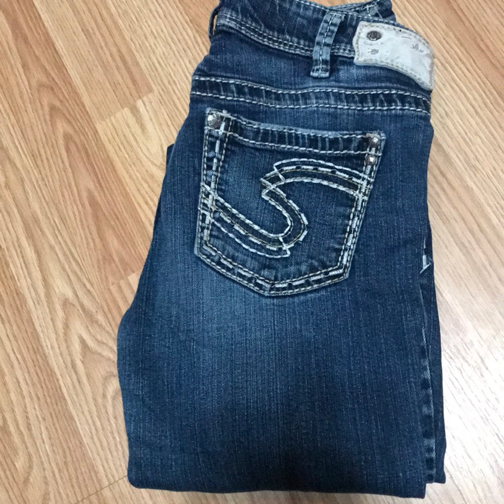 Silver boot cut suki jeans